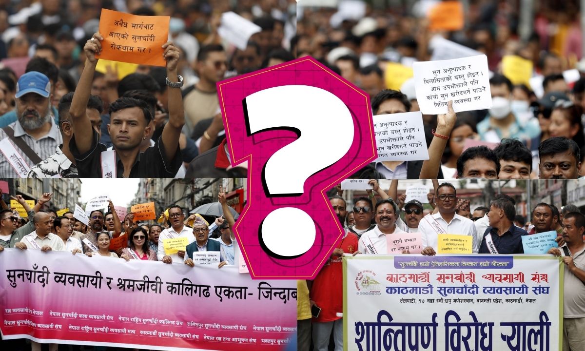 Why Are Gold and Silver Traders Protesting in Nepal?