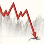 Why did the market drop sharply today despite its upward momentum?