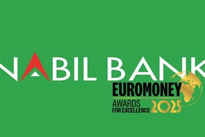 Nabil Bank wins global recognition “Euromoney Award for Excellence 2025: Best Bank for Sustainable Finance”