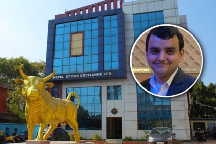 NEPSE chairman Hemanta Bashyal faces staff protest on first week