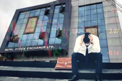 NEPSE market crashes after reopen from 10day break, investors lose 2.68 kharba rupees
