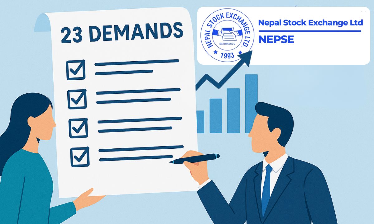 Investors demand 23 changes to improve Nepal stock market: what are they?