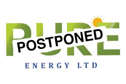 Pure Energy postpones 8th annual general meeting
