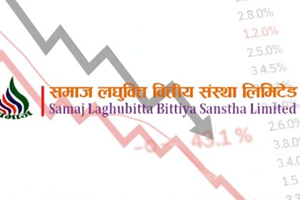 Samaj Laghubitta shares hits negative circuit for third day in a row